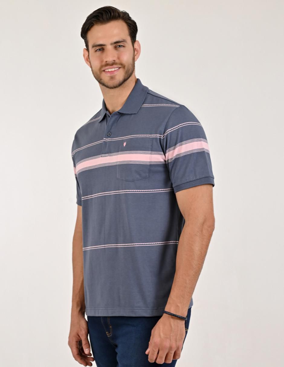 Playera tipo polo Yale para hombre