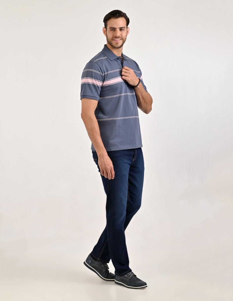Playera tipo polo Yale para hombre