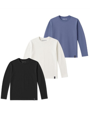 Set playera cuello redondo para hombre