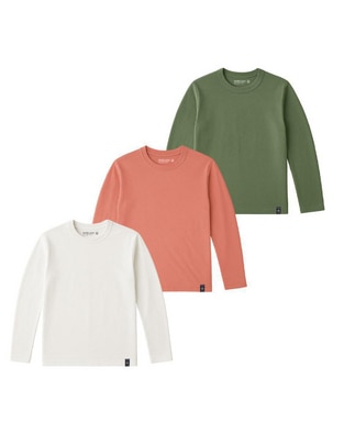 Set playera cuello redondo para hombre Set playera cuello redondo para hombre