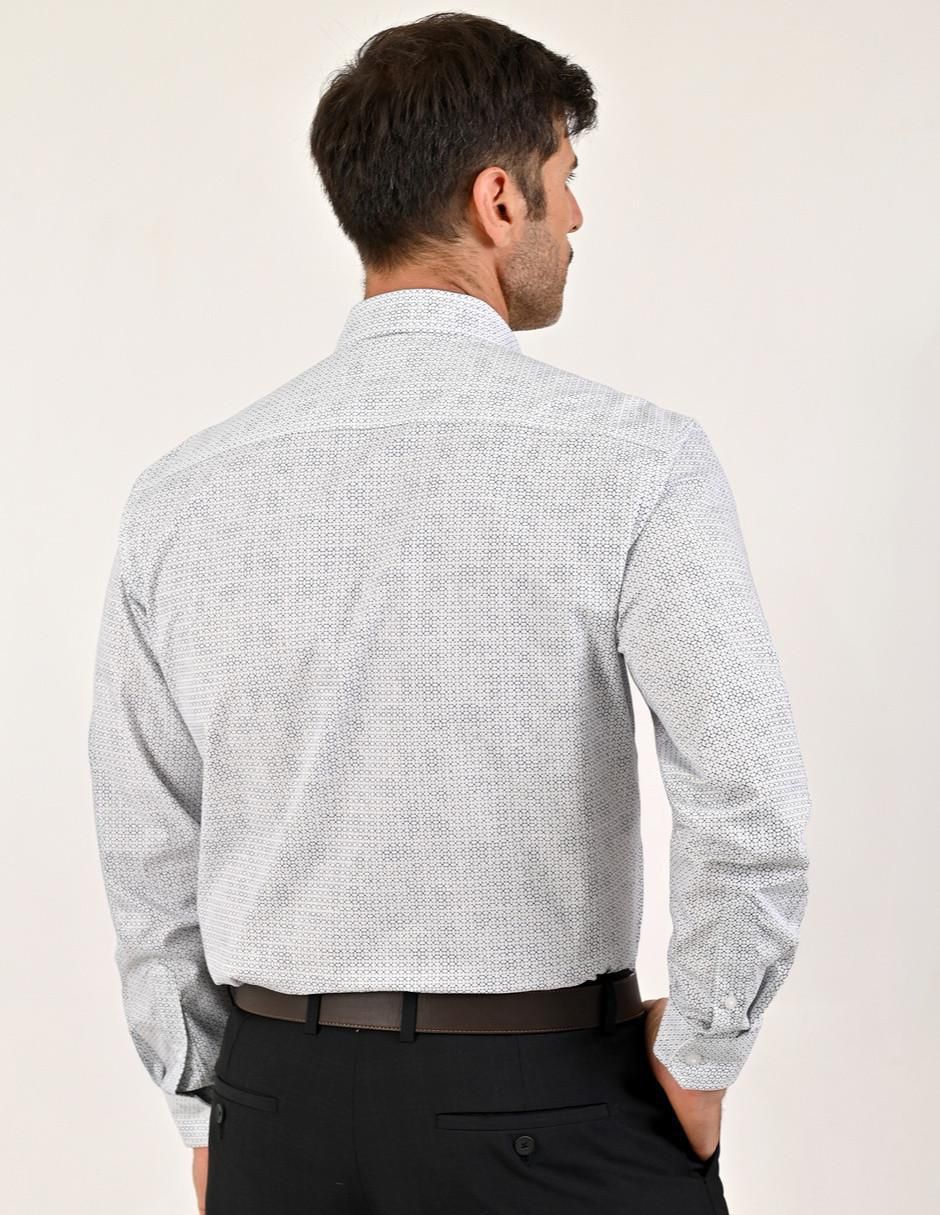 Camisa casual de algodón manga larga para hombre 5