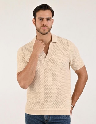 Playera tipo polo Yale para hombre