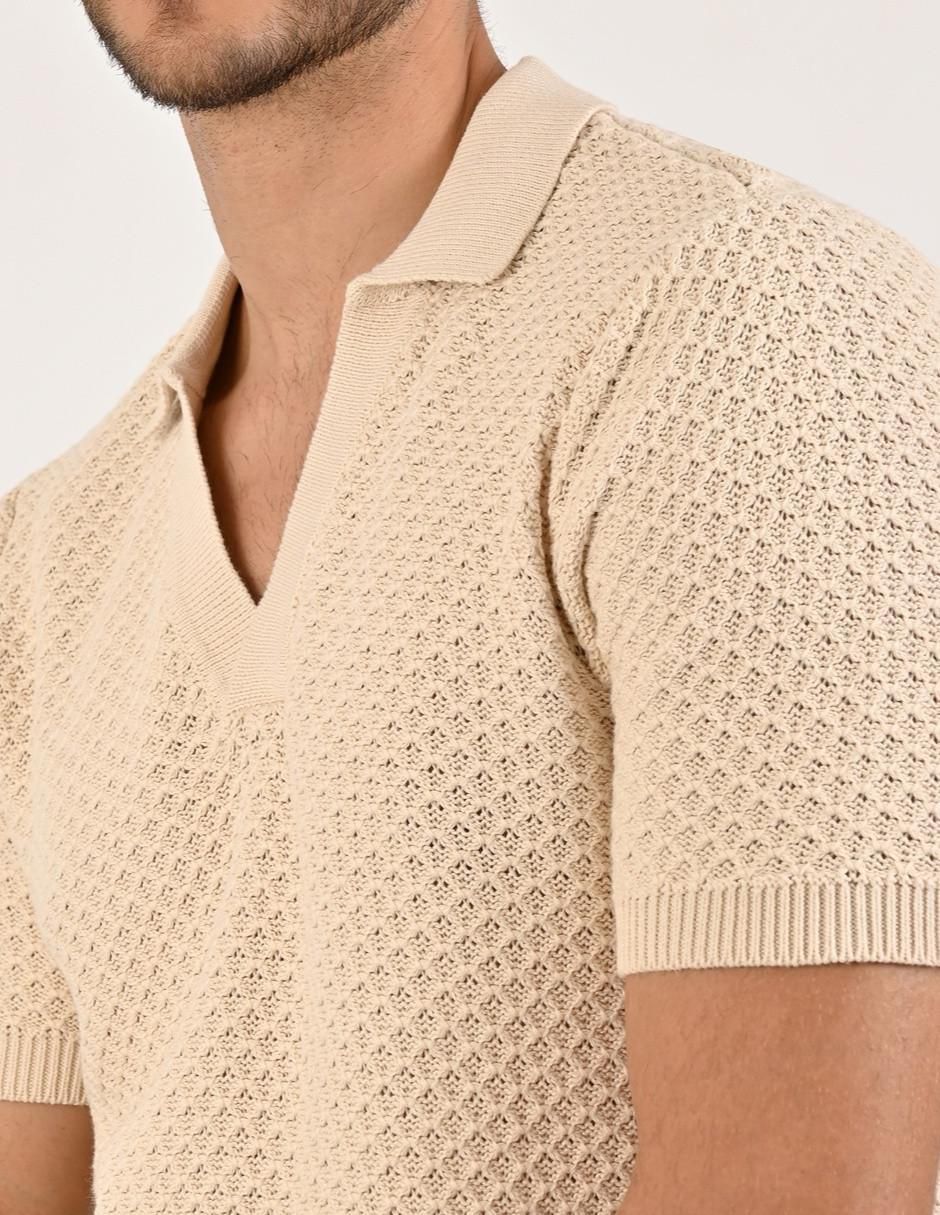Playera tipo polo Yale para hombre