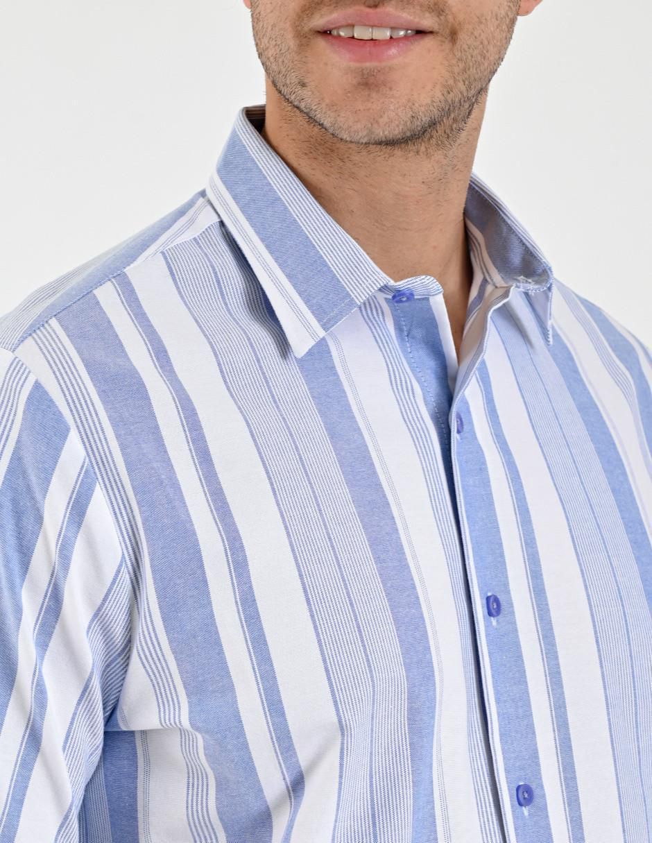 Camisa casual de algodón manga corta para hombre 3