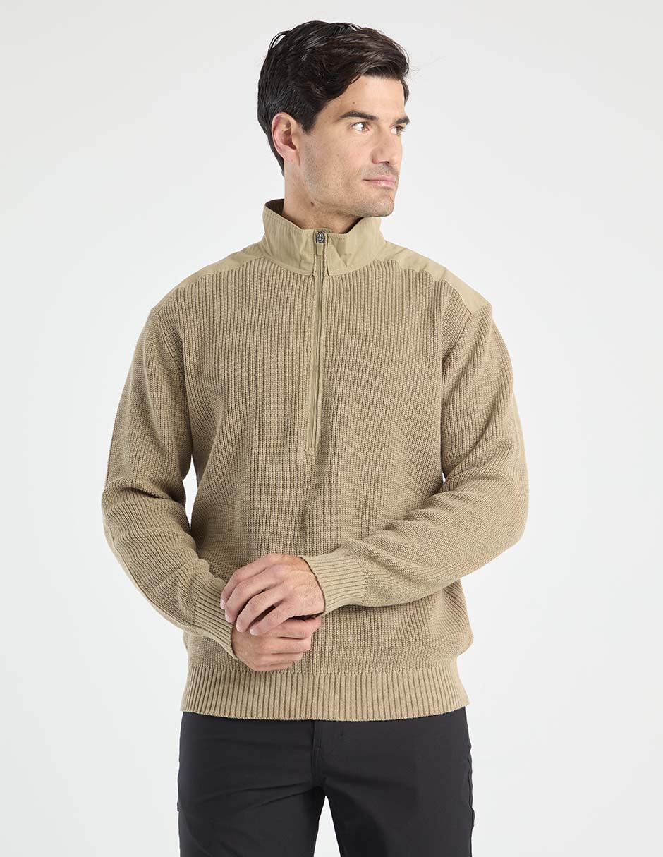 Suéter cuello alto para hombre Suéter cuello alto para hombre