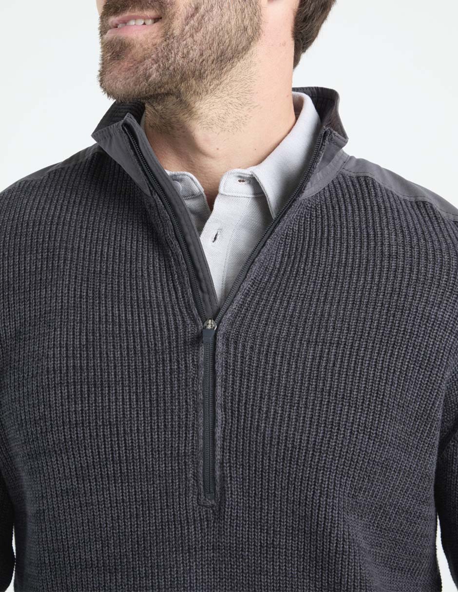 Suéter Bass Outdoors cuello alto para hombre