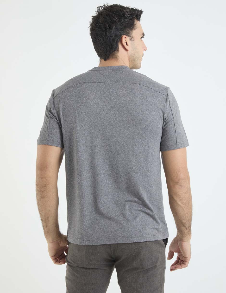 Playera cuello redondo para hombre 2