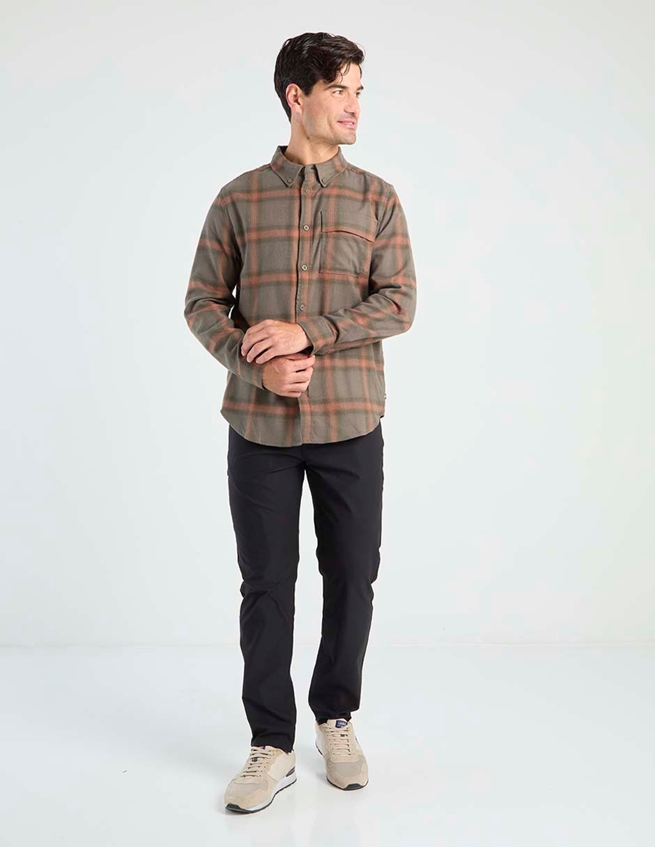 Sobrecamisa casual manga larga para hombre 3