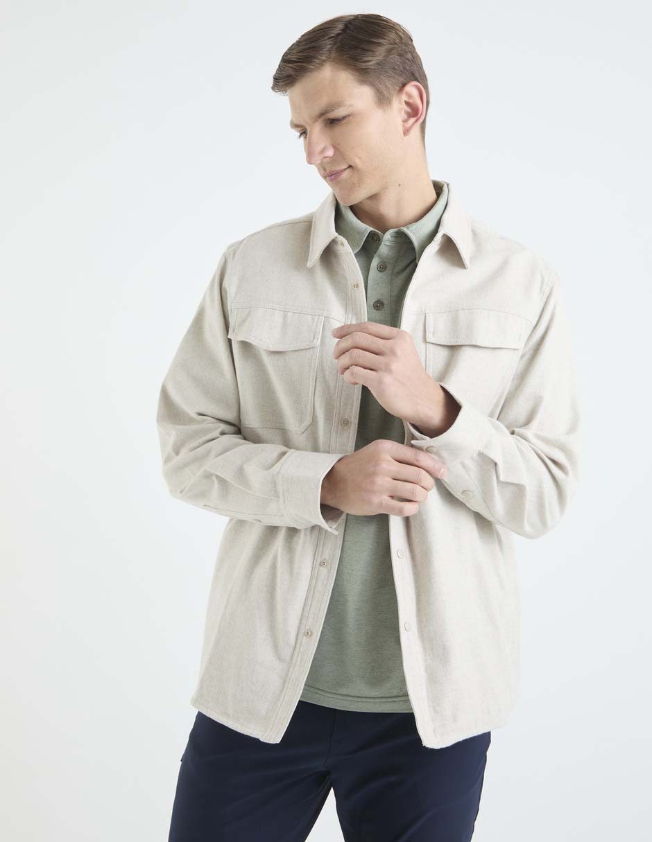 Sobrecamisa casual Bass Outdoors manga larga para hombre