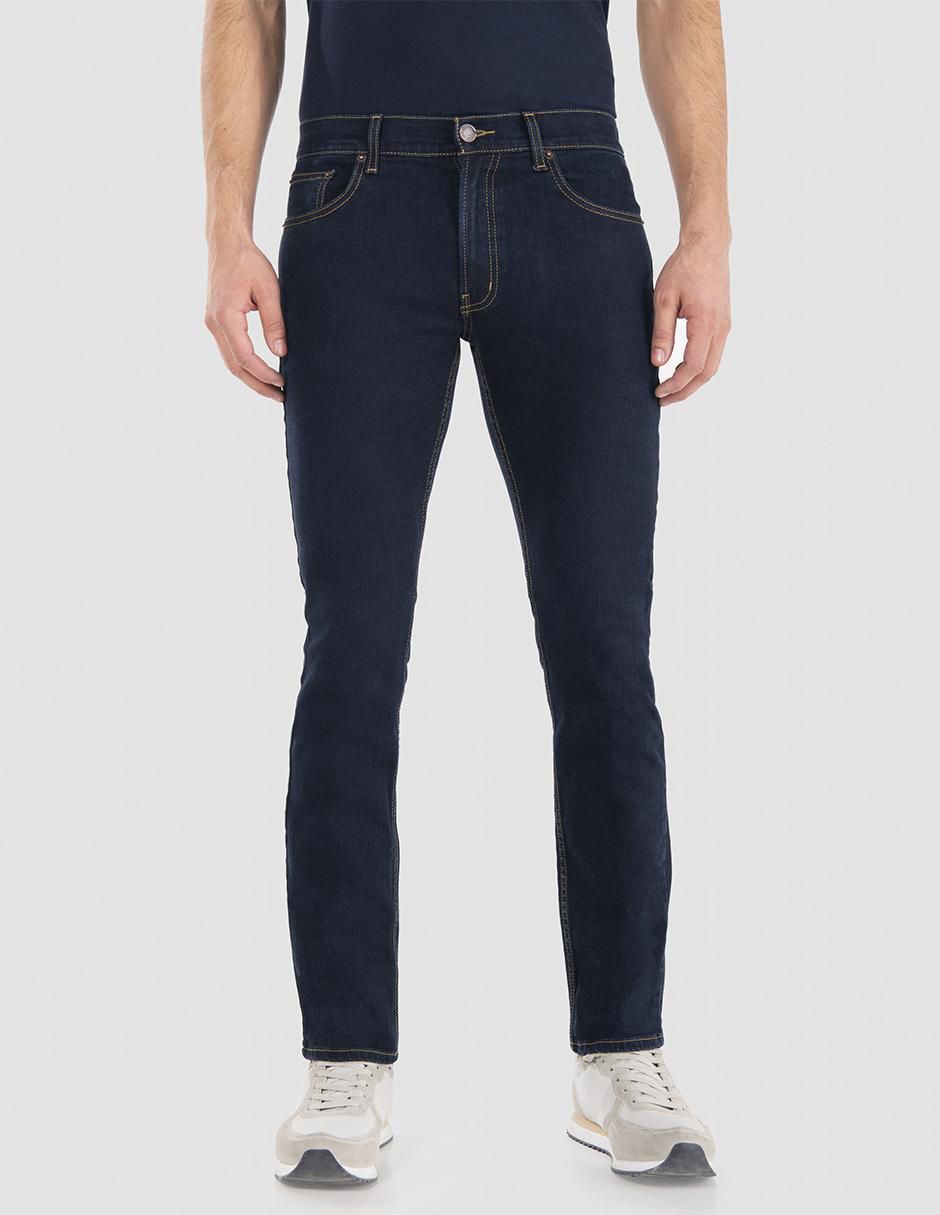 Jeans slim Iron lavado obscuro para hombre Jeans slim Iron lavado obscuro para hombre