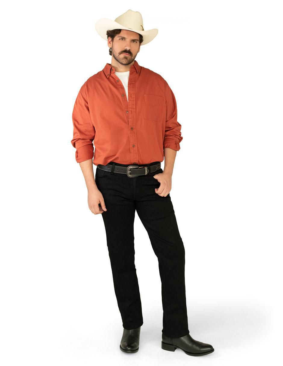 Jeans boot lavado rinse para hombre 3