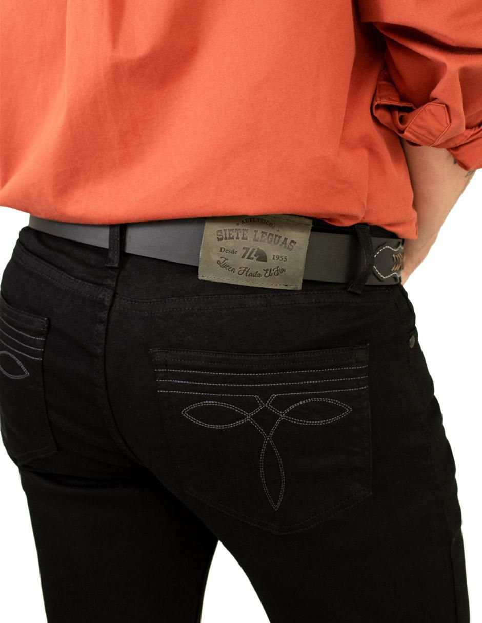 Jeans boot lavado rinse para hombre 6