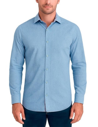Camisa casual manga larga para hombre Camisa casual manga larga para hombre