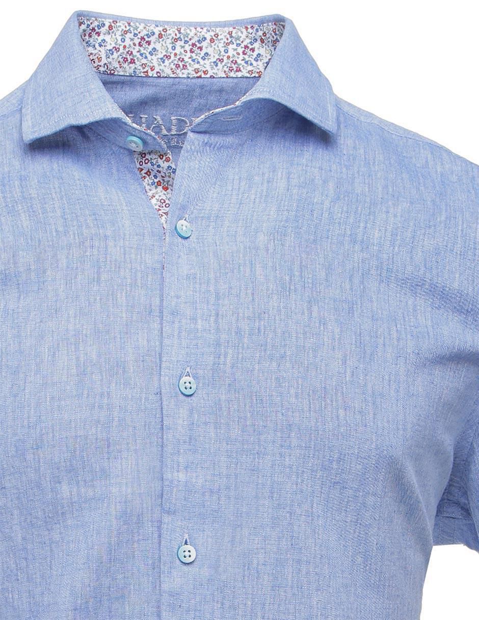 Camisa casual manga larga para hombre