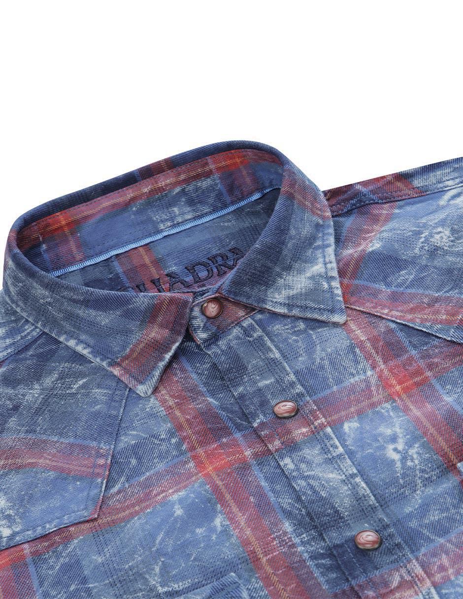Camisa casual manga larga para hombre