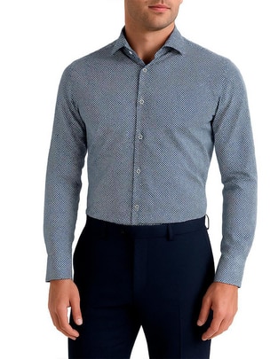 Camisa casual manga larga para hombre