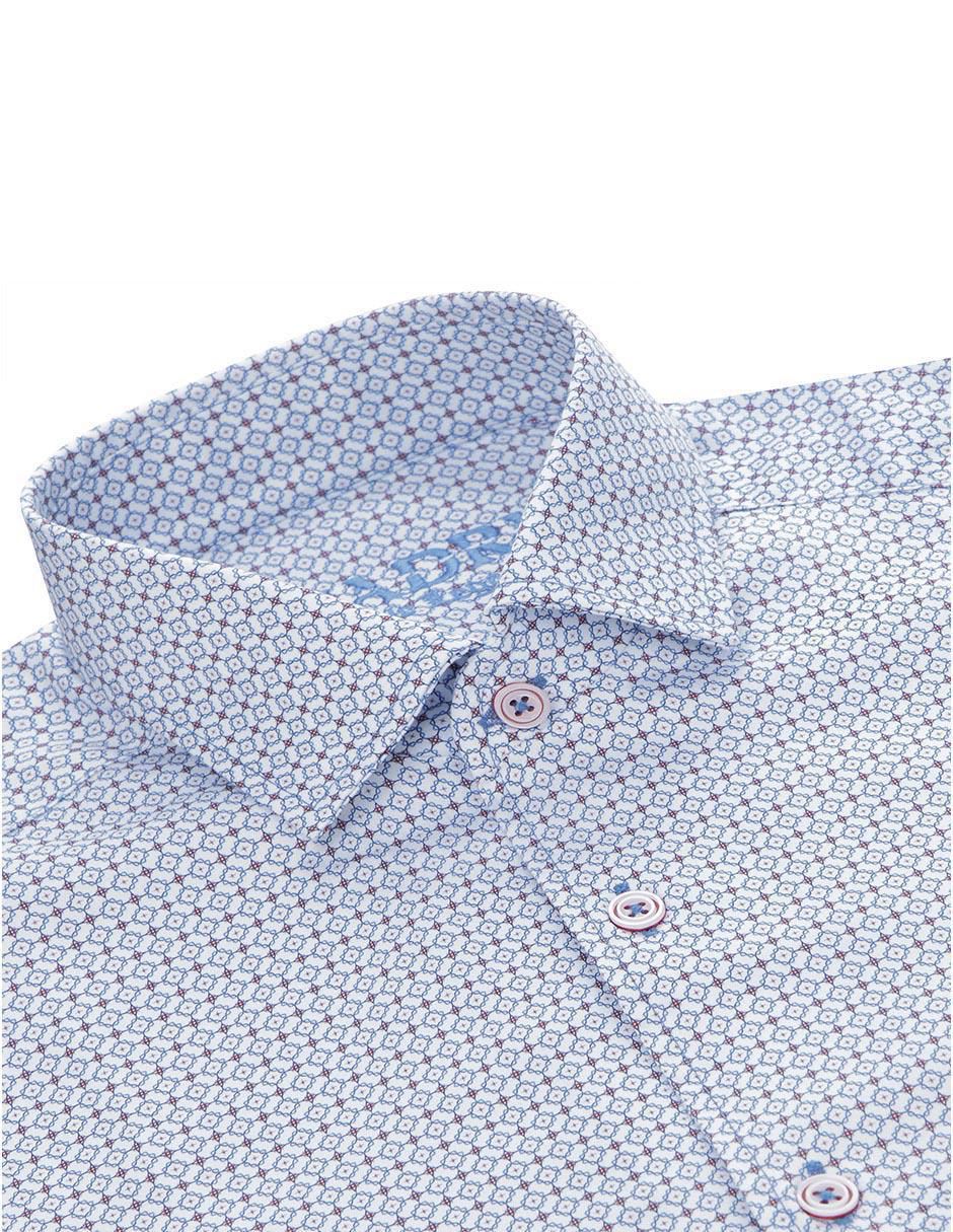 Camisa casual manga larga para hombre