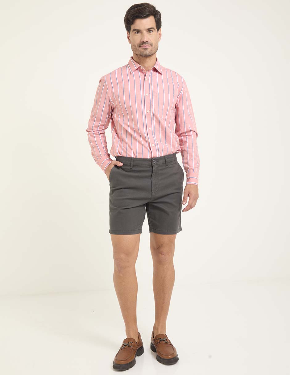 Bermuda de algodón para hombre