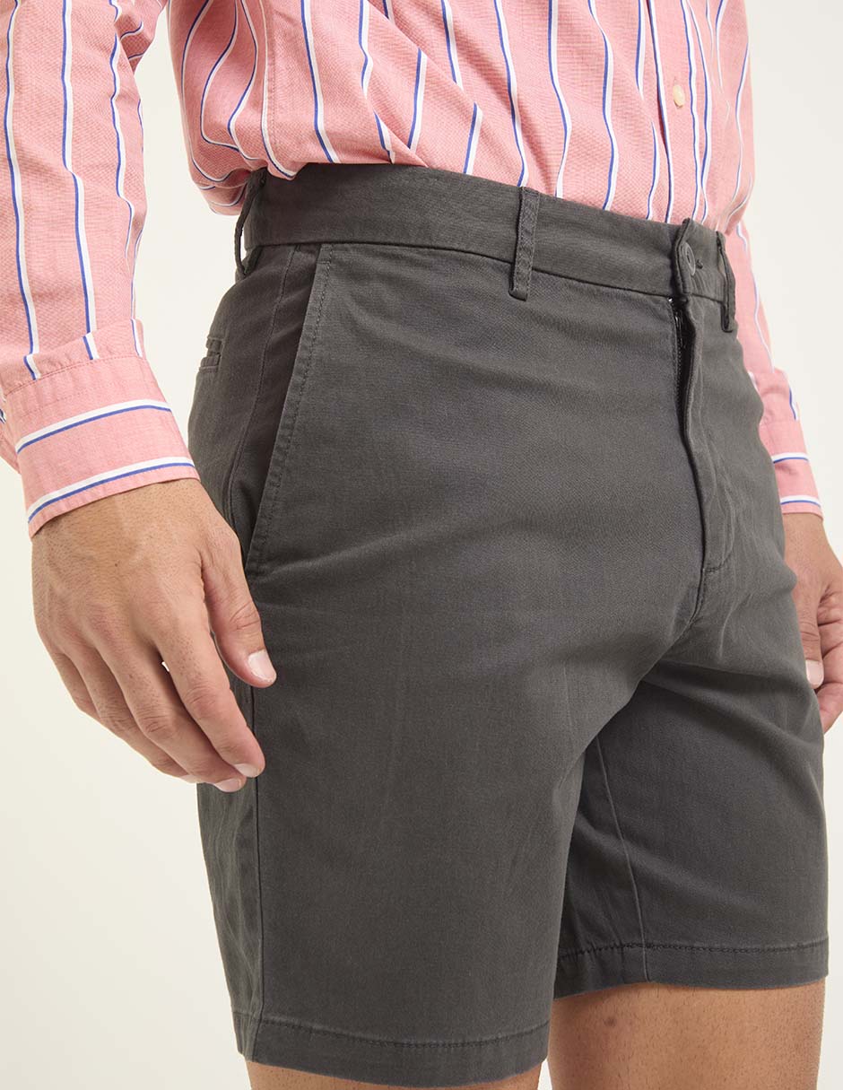 Bermuda de algodón para hombre