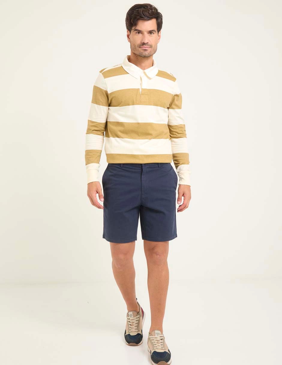 Bermuda de algodón para hombre