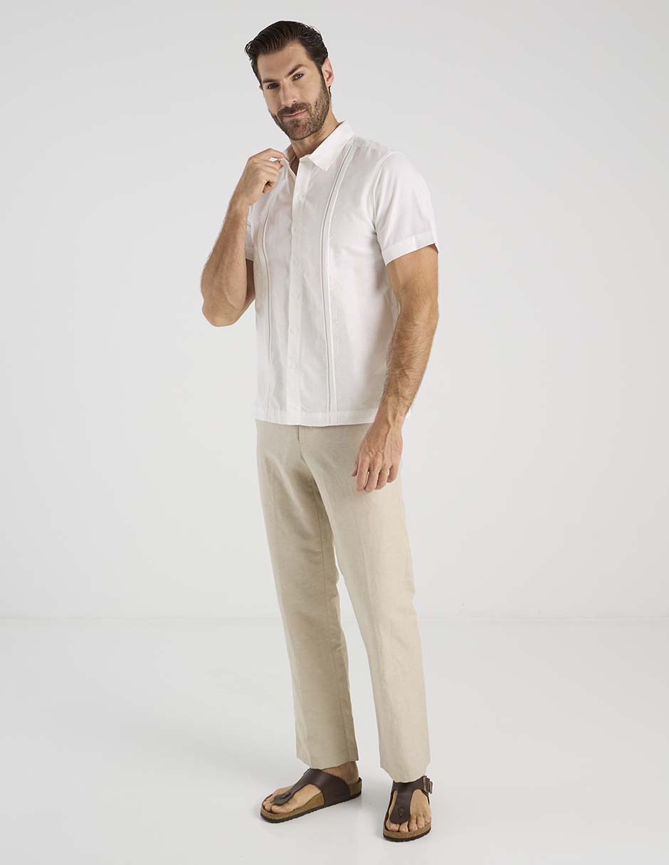Guayabera manga corta Costavana para hombre