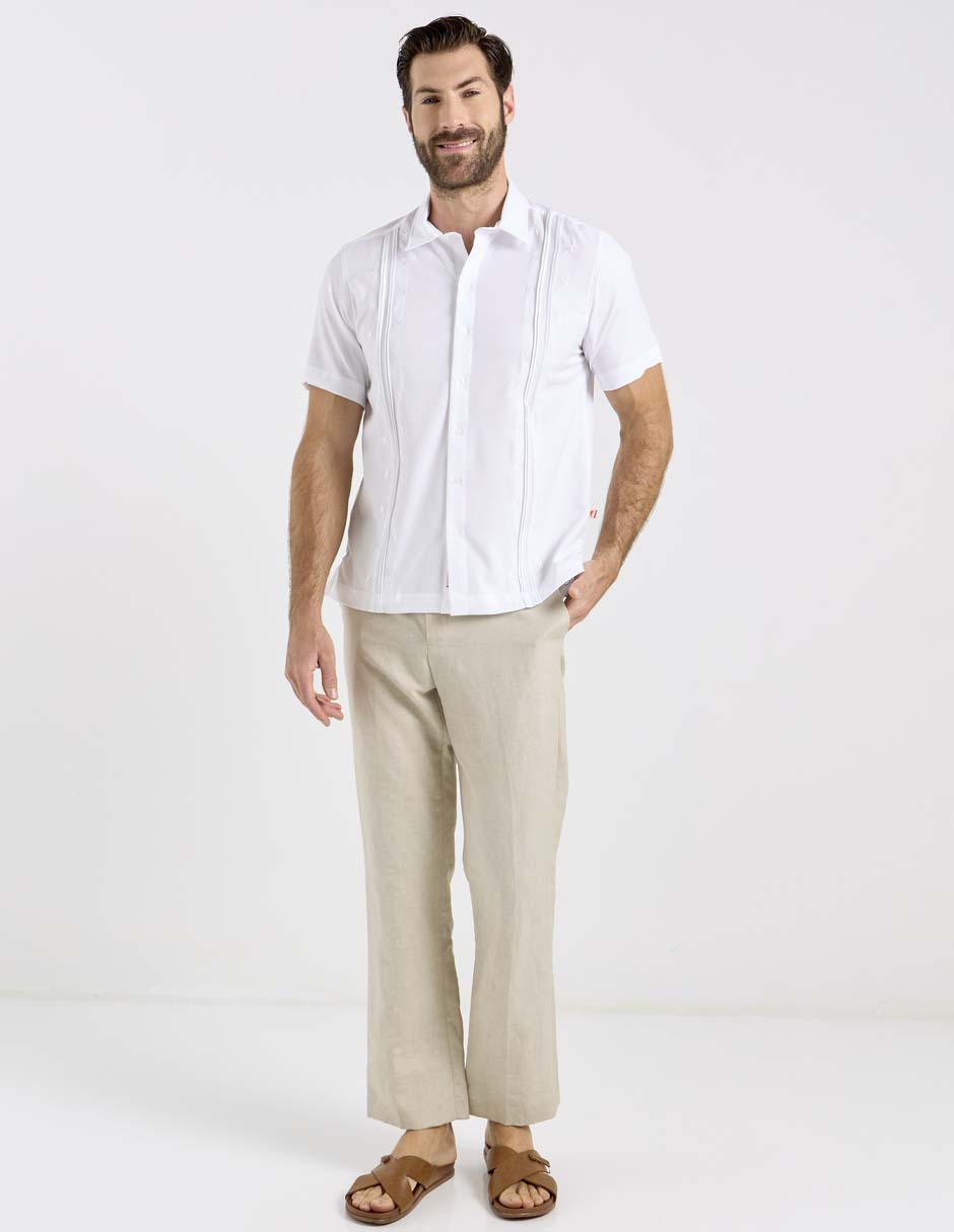 Guayabera manga corta Costavana para hombre