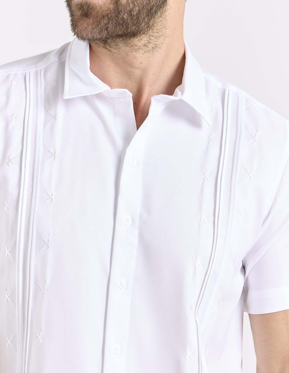 Guayabera manga corta Costavana para hombre