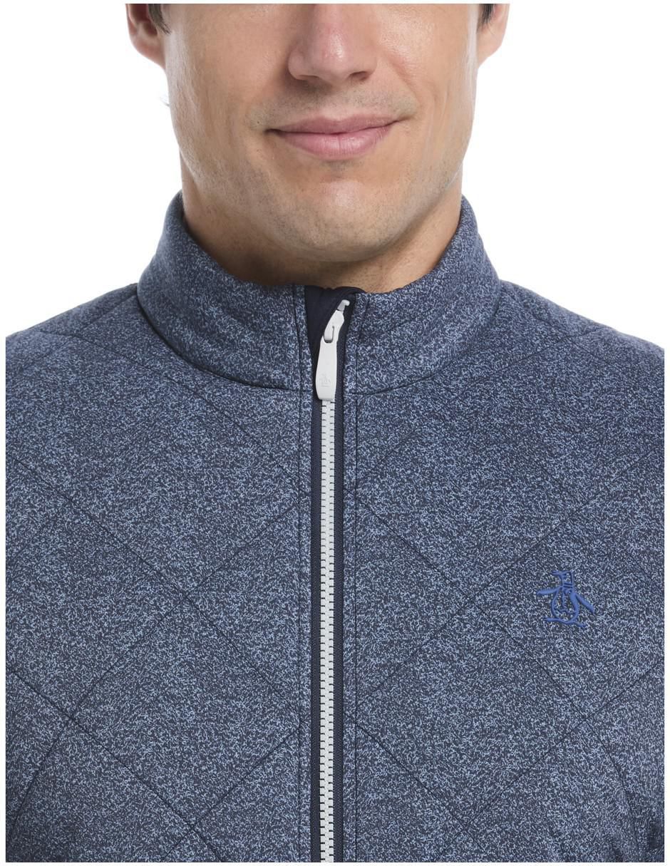 Chamarra casual original penguin impermebale bolsa con cierre para hombre