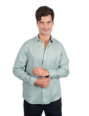 Camisa casual manga larga para hombre Camisa casual manga larga para hombre
