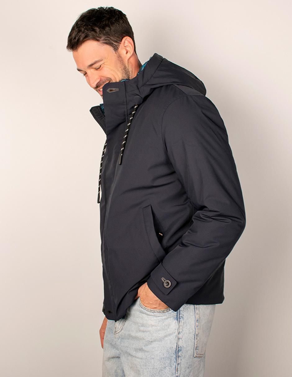 Chamarra acolchada impermeable capitonado para hombre 5
