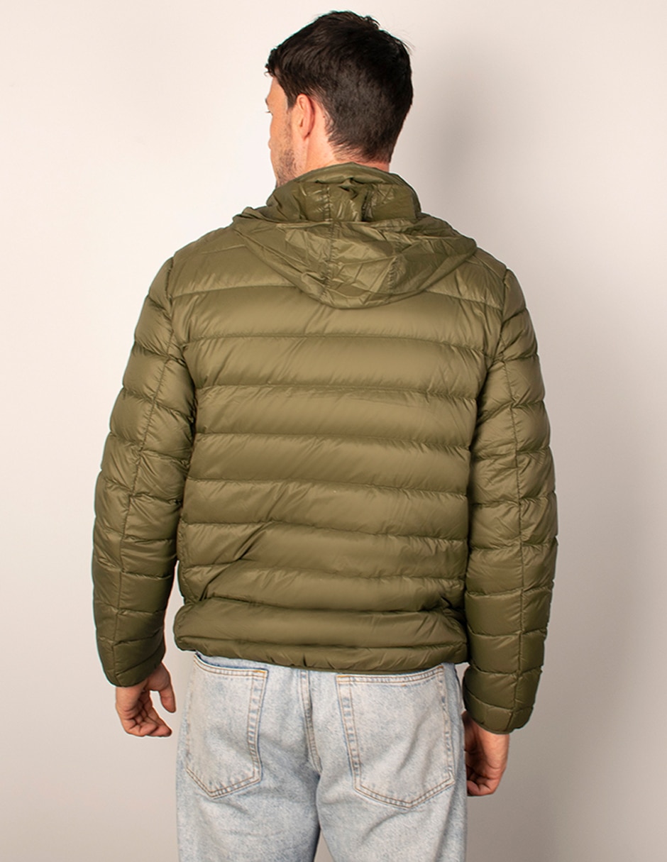 Chamarra acolchada capitonada para hombre 6