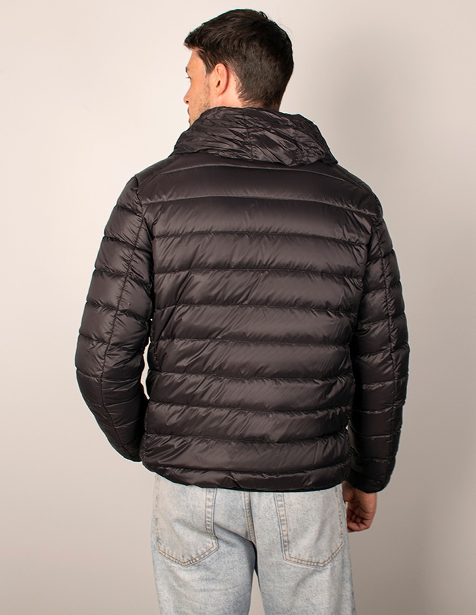 Chamarra acolchada capitonada para hombre 6