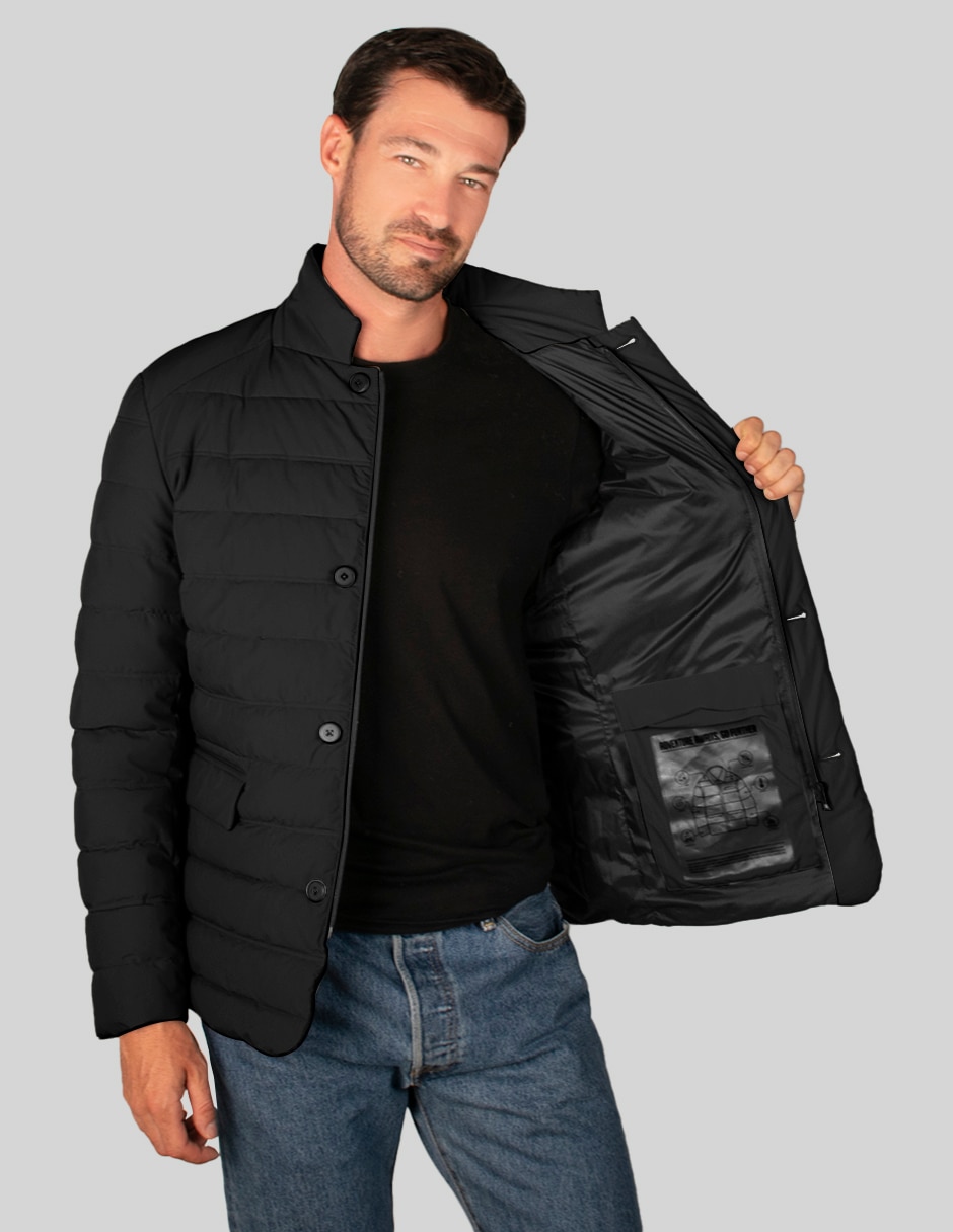 Chamarra acolchada greenlander capitonada para hombre