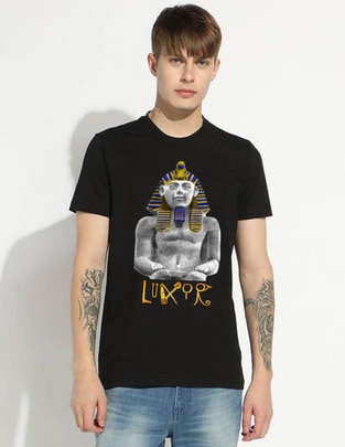 Playera Egipcio Faraón Egipto Luxor Ramsés II cuello redondo para hombre Playera Egipcio Faraón Egipto Luxor Ramsés II cuello redondo para hombre
