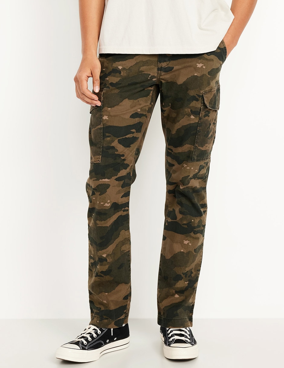 Pantalón regular de algodón para hombre 1