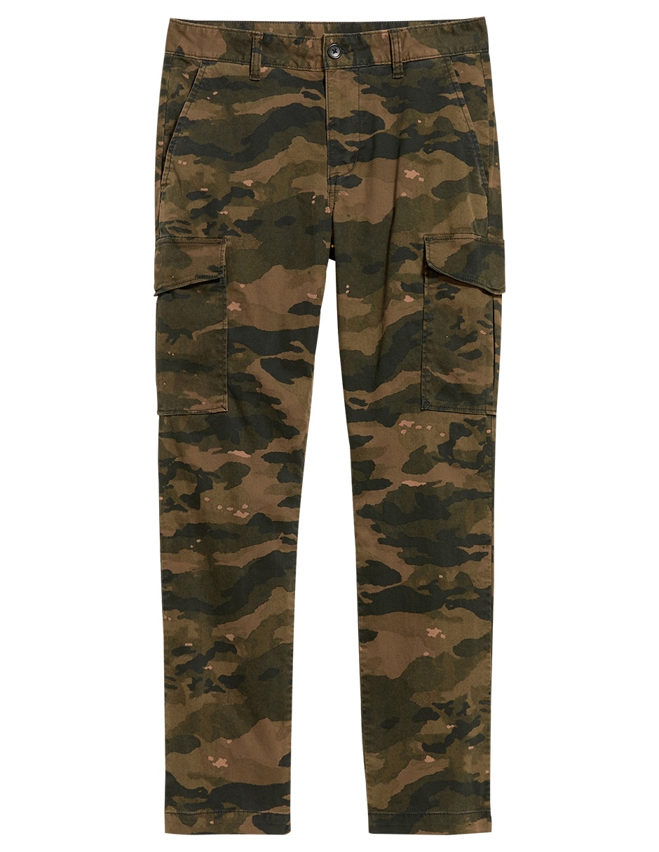 Pantalón regular de algodón para hombre 5