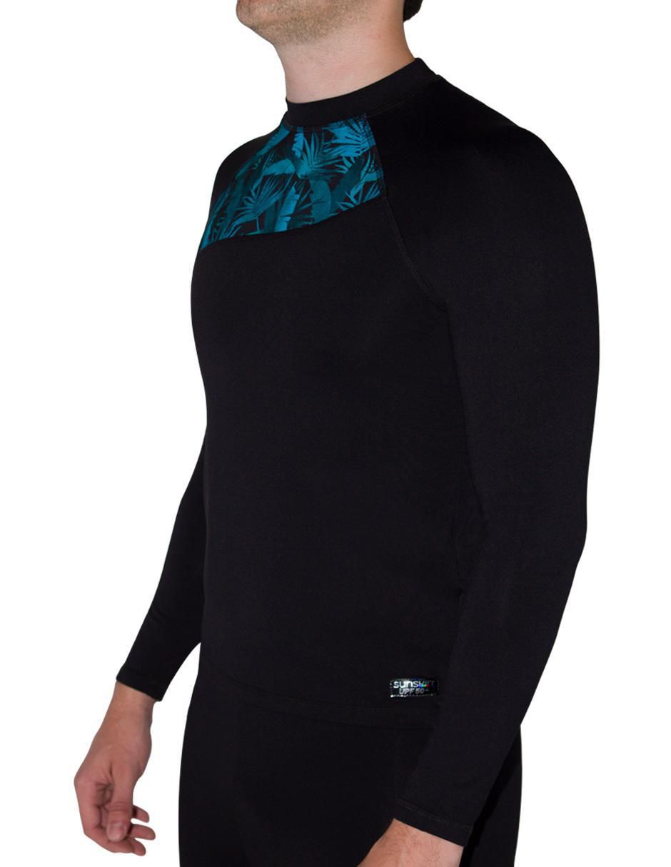 Wetshirt estampado floral para hombre