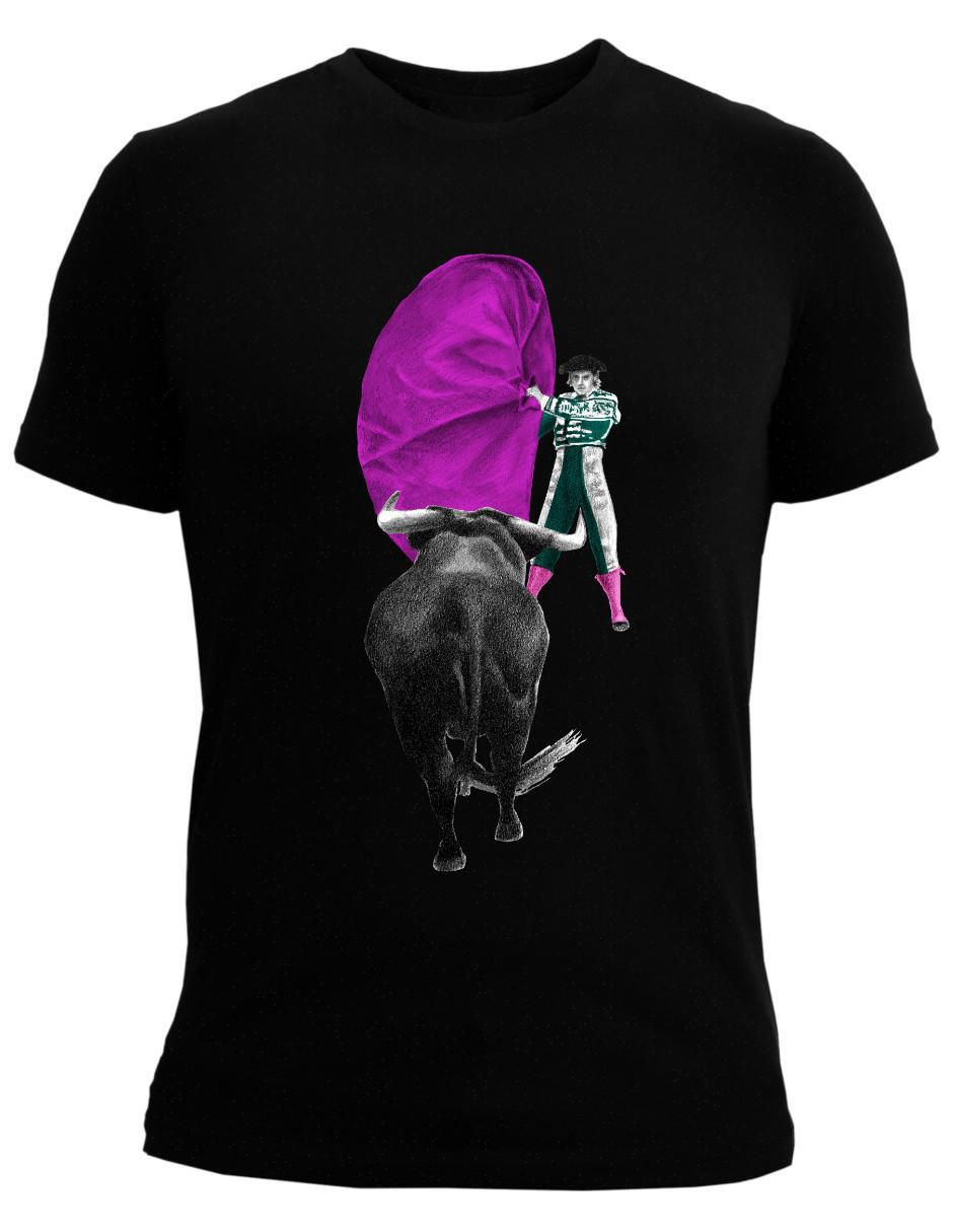 Playera Tauromaquia Torero Toro Zapopina cuello redondo para hombre 4