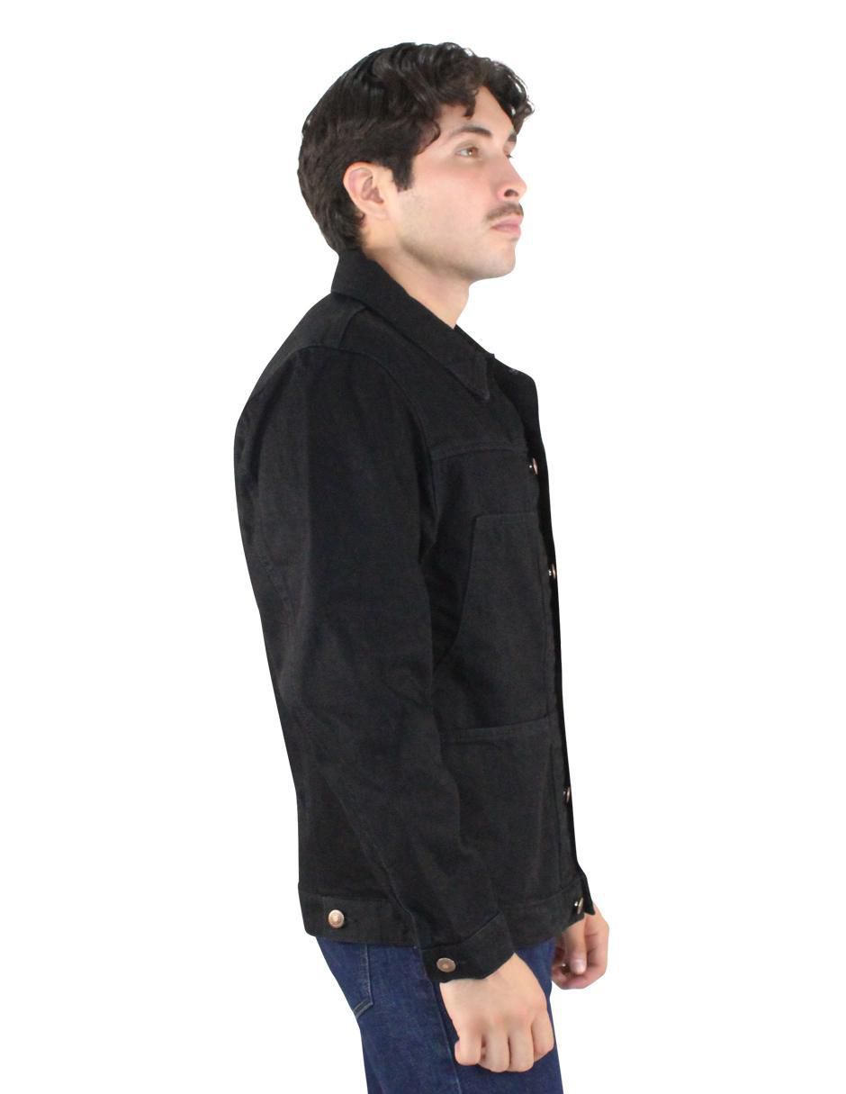 Chamarra casual Innermotion de mezclilla con bolsillos para hombre