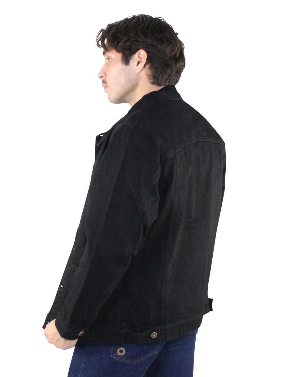 Chamarra casual Innermotion de mezclilla con bolsillos para hombre