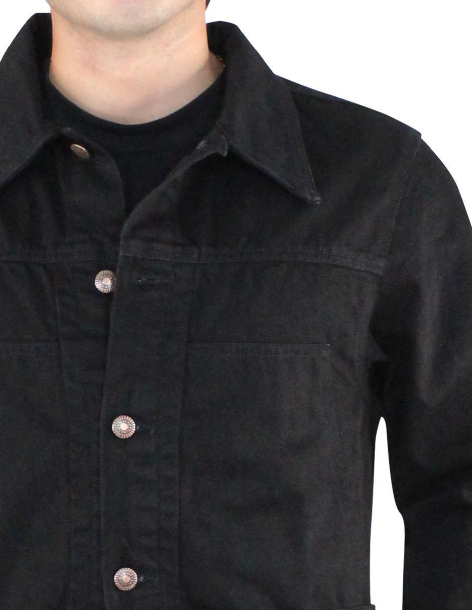 Chamarra casual Innermotion de mezclilla con bolsillos para hombre