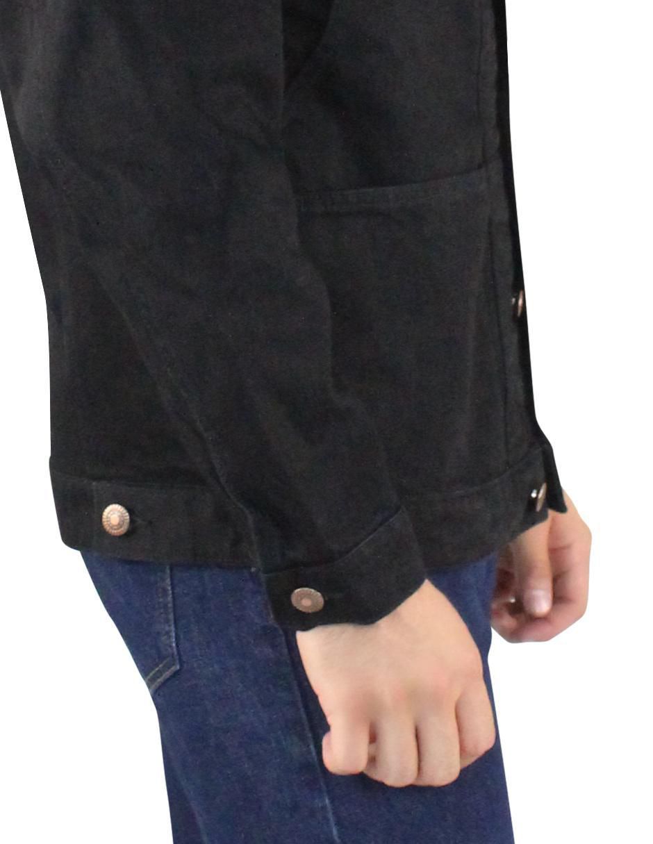 Chamarra casual Innermotion de mezclilla con bolsillos para hombre