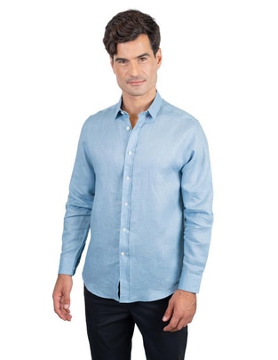 Camisa casual manga larga para hombre Camisa casual manga larga para hombre