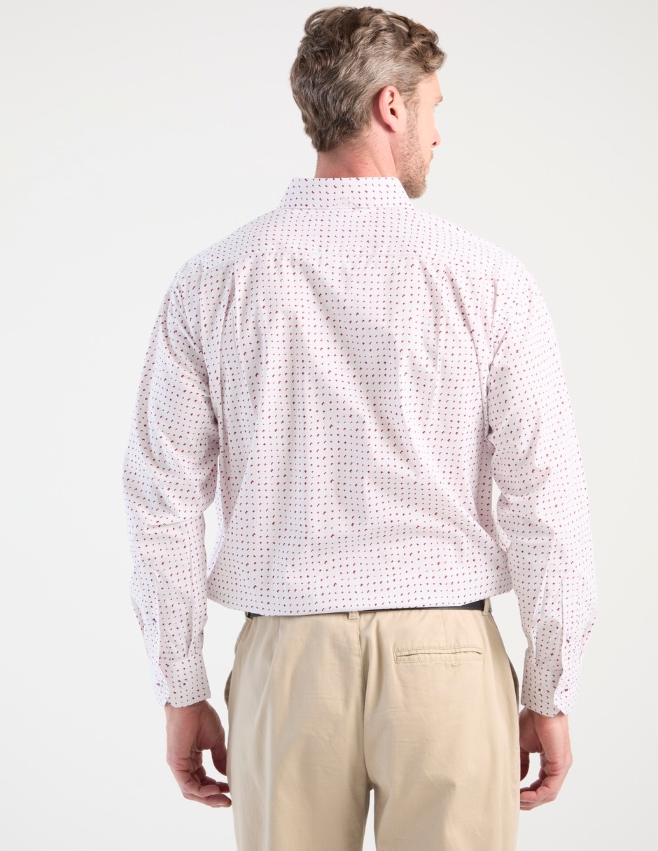 Camisa casual de algodón manga larga para hombre 5
