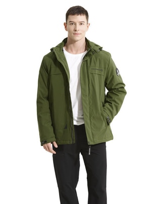 Chamarra casual con capucha para hombre Chamarra casual con capucha para hombre