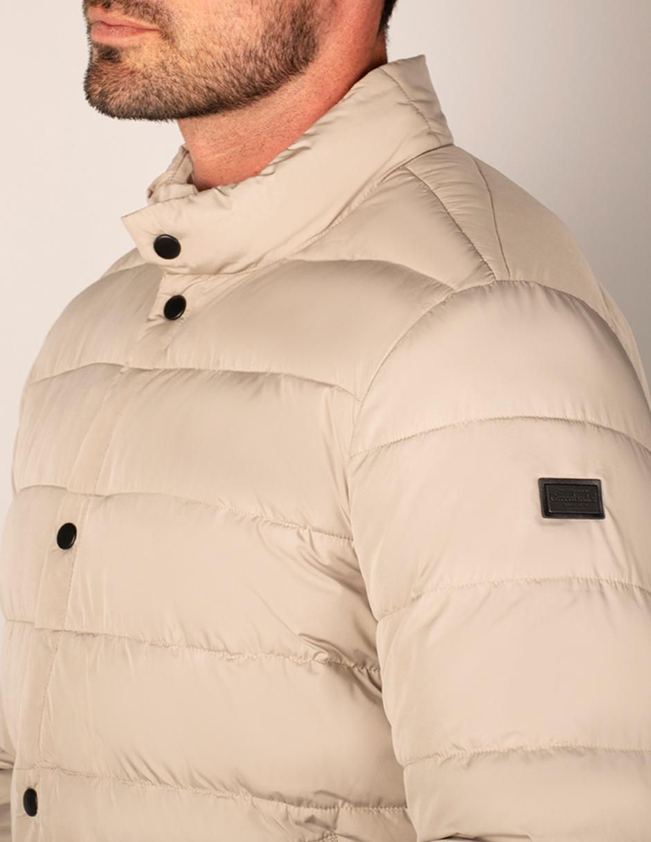 Chamarra acolchada Estilo reducido en talla capitonada para hombre 3
