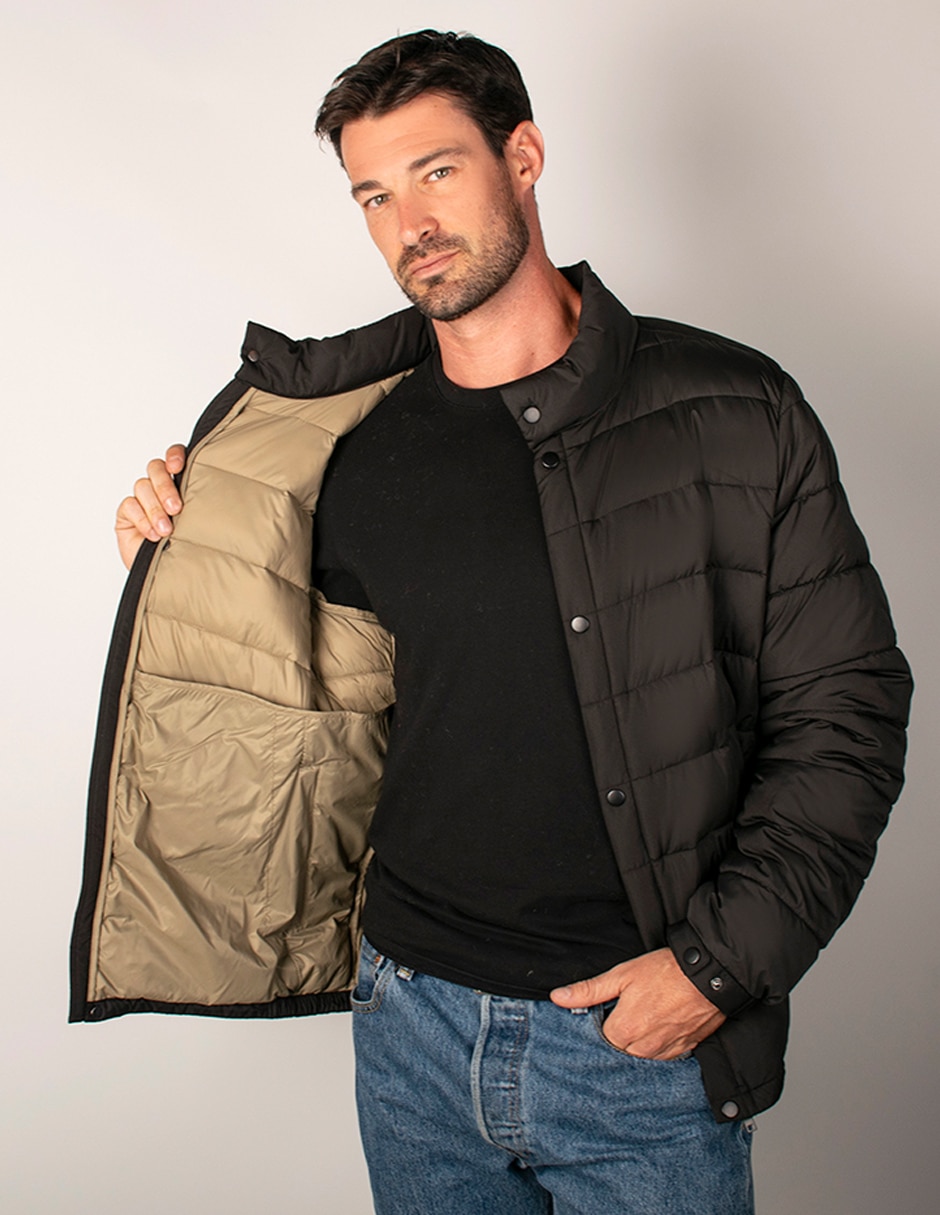 Chamarra acolchada greenlander capitonado para hombre