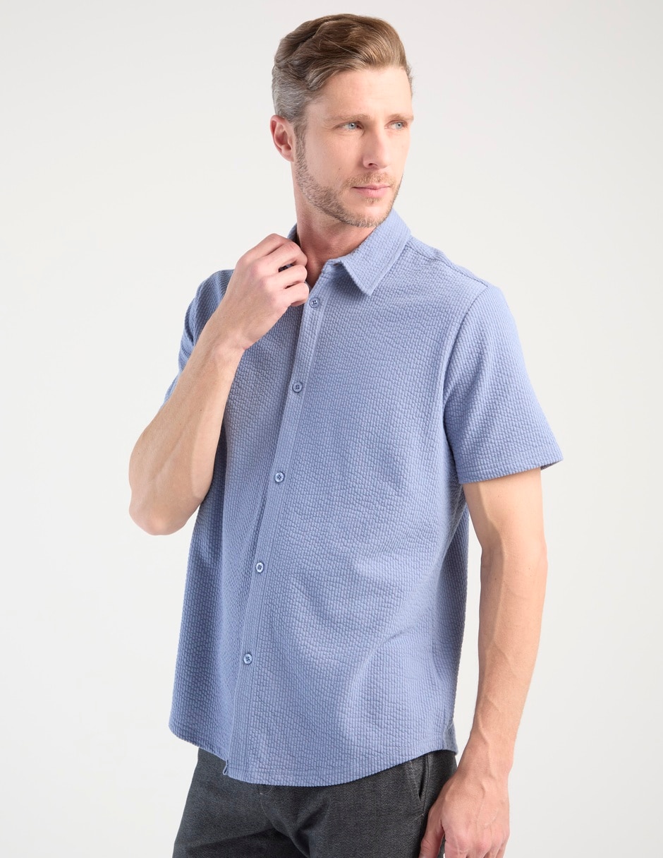 Camisa casual manga corta para hombre Camisa casual manga corta para hombre