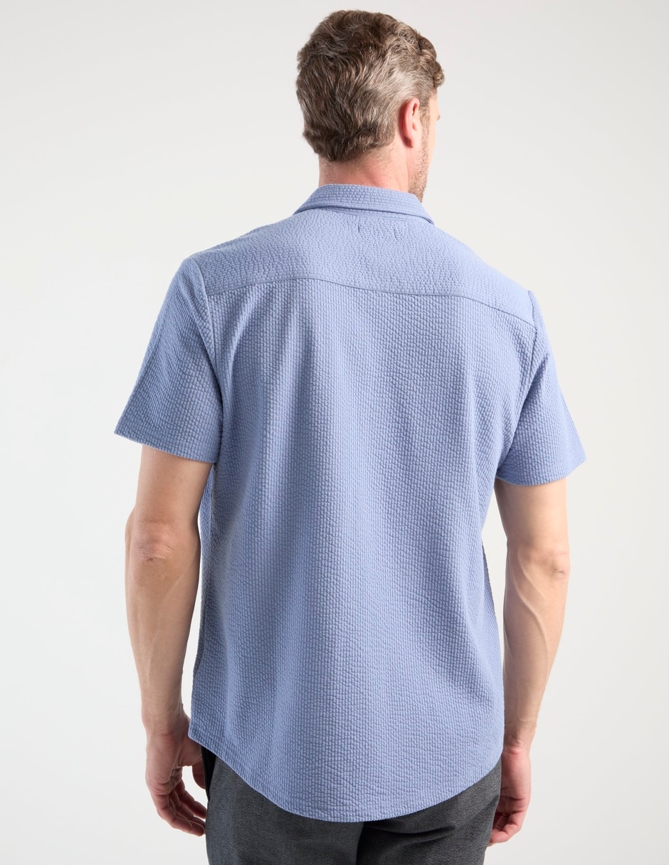 Camisa casual manga corta para hombre 2