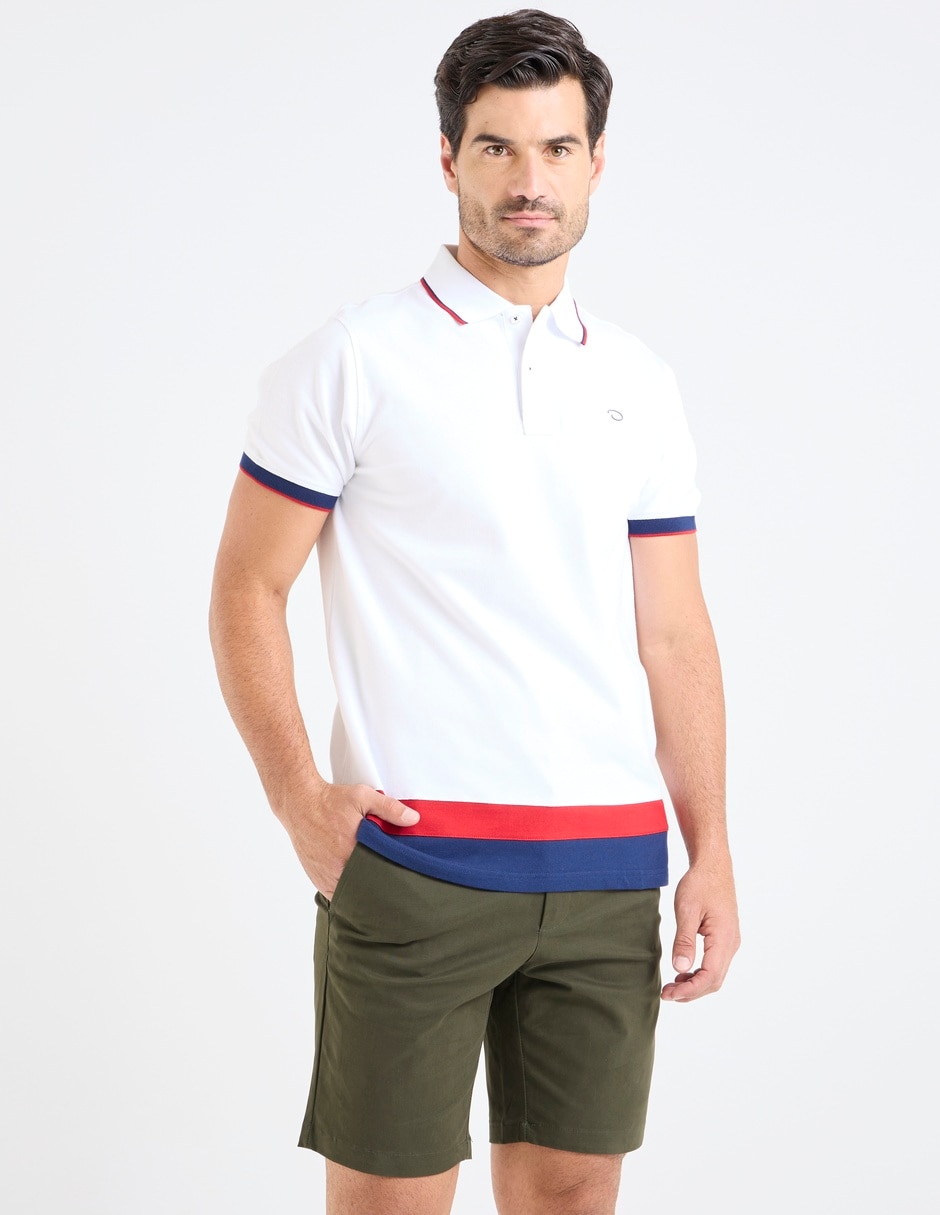 Playera tipo polo para hombre 1